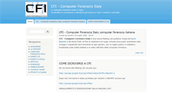 Desktop Screenshot of cfitaly.net